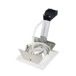 NEW TRIA 1 MR16 PLT светильник встраиваемый для лампы MR16 50Вт макс., текстурный белый