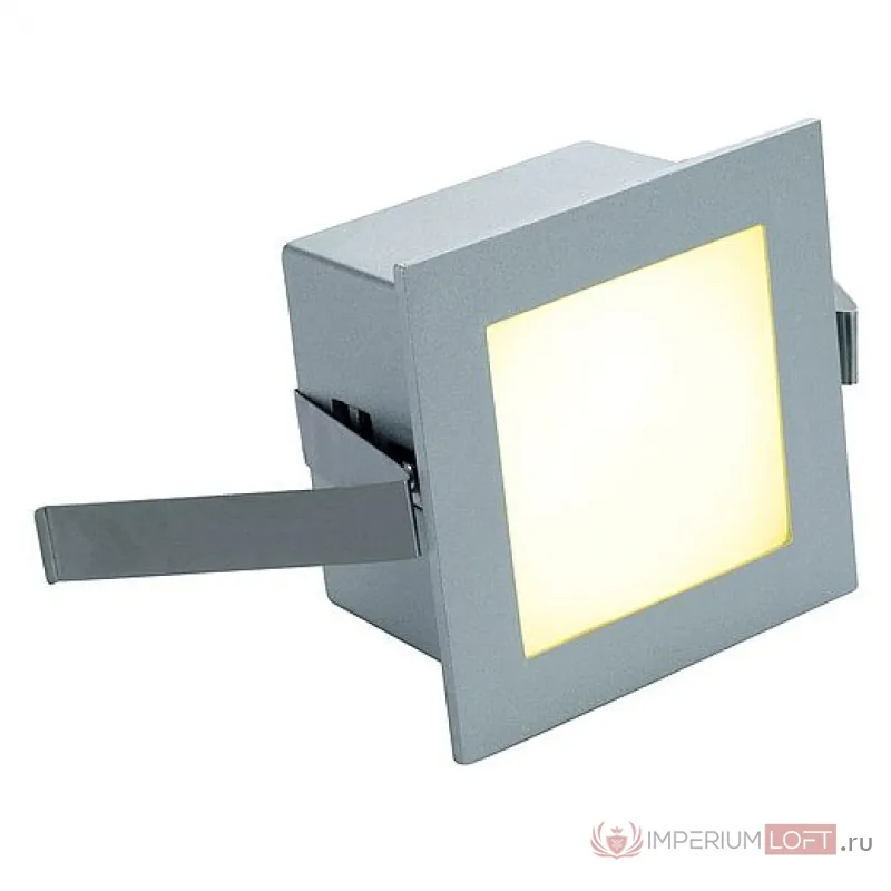FRAME BASIC LED светильник встраиваемый с PowerLED 1Вт, 3000K, 350mA, 90lm, серебристый от ImperiumLoft