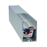 GLENOS Pro-4970 100 профиль накладной, 1 m, алюминий