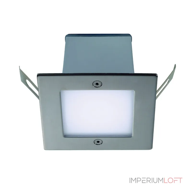 FRAME OUTDOOR 16 LED светильник встраиваемый IP44 c 16 SMD LED 0.9Вт (1.5Вт), 6500K, 80lm, сталь