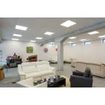 I-VIDUAL LED PANEL 62x62 свет-к встраив., прочная рама, с LED 35Вт, 4000K, 3900lm, без БП, белый