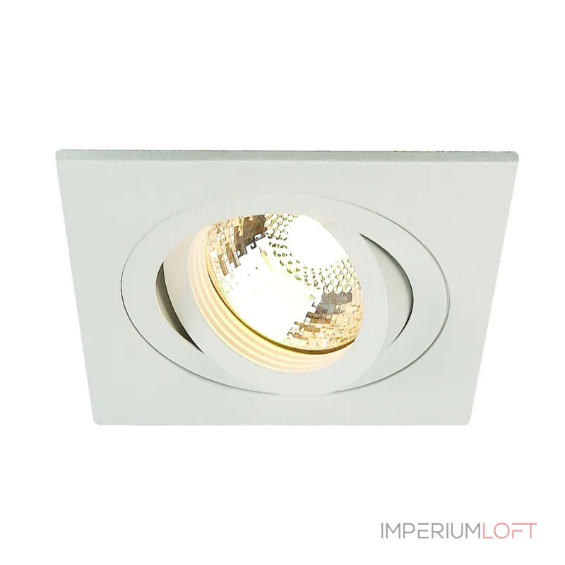 NEW TRIA 1 MR16 PLT светильник встраиваемый для лампы MR16 50Вт макс., текстурный белый NEW TRIA 1 MR16 PLT светильник встраиваемый для лампы MR16 50Вт макс., текстурный белый