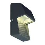 LED DOWNUNDER SQUARE светильник настенный IP44 с 3 PowerLED по 1Вт (5Вт), 3000K, 100lm, антрацит