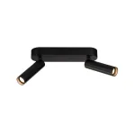 KARPO SPOT 2 светильник накладной с LED 2х 7.5 Вт (19Вт), 3000К, 900lm, черный