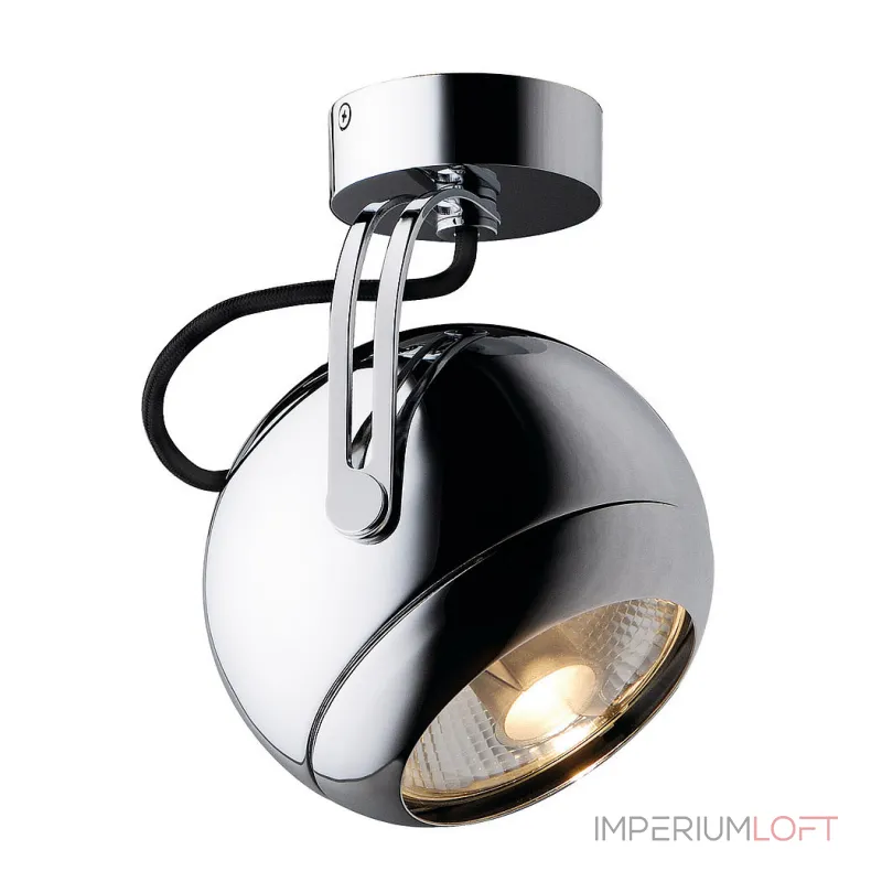 LIGHT EYE SPOT светильник накладной для лампы ES111 75Вт макс., хром