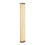 I-LINE TOUCH SL светильник напольный с LED 31Вт, 800lm+550lm, 3000К, серебристый