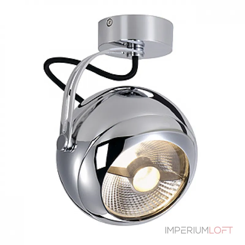 LIGHT EYE SPOT светильник накладной для лампы ES111 75Вт макс., хром