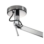 TENORA CL-2 светильник потолочный для лампы E27 60Вт макс., хром/ белый от ImperiumLoft