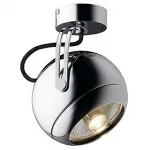 LIGHT EYE SPOT светильник накладной для лампы ES111 75Вт макс., хром