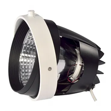 AIXLIGHT® PRO, COB LED MODULE светильник с LED 25/35Вт, 3000K, 2400/3200lm, 12°, без БП, белый/ черн