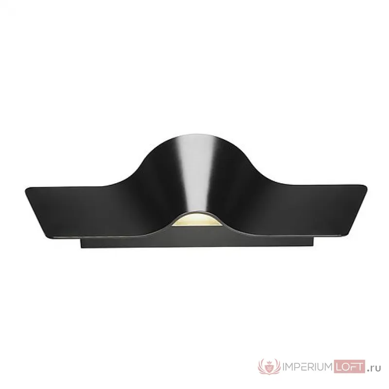 WAVE WALL 45 Dim to Warm светильник настенный с LED 22Вт, 2000-3000K, 1050лм, черный от ImperiumLoft