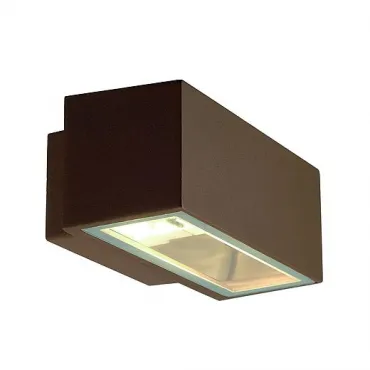 BOX UP-DOWN R7s светильник настенный IP44 для лампы R7s 78mm 80Вт макс., бурый