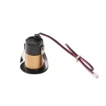 TRITON MINI LED светильник встраиваемый 350мА с LED 1.2Вт, 3000К, 70лм, 12°, CRI>90, черный/ золото
