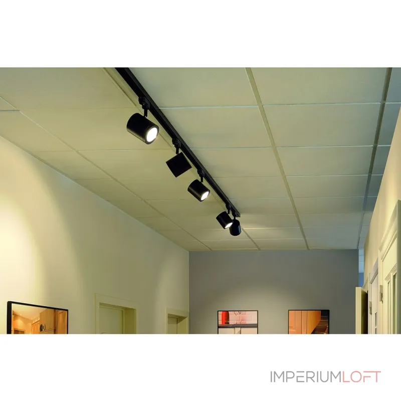3Ph, ENOLA_C9 SPOT светильник с COB LED 9Вт (11.2Вт), 3000К, 850lm, 35°, черный
