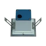 FRAME OUTDOOR 16 LED светильник встраиваемый IP44 c 16 SMD LED 0.9Вт (1.5Вт), 6500K, 80lm, сталь