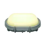 TERANG LED светильник накладной IP44 с SMD LED 11Вт, 3000K, 640lm, серебристый