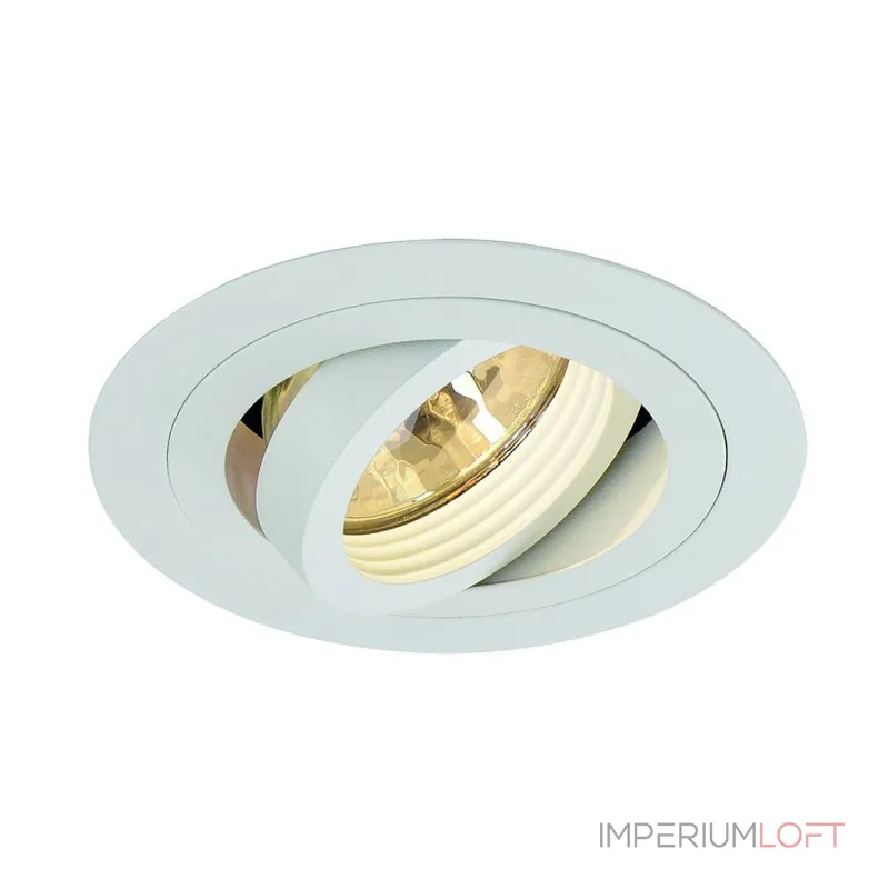 NEW TRIA ROUND MR16 SPR светильник встраиваемый для лампы MR16 50Вт макс., текстурный белый