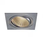 NEW TRIA XXL SQUARE SET светильник с COB LED 25ВТ (29Вт), 3000К, 2500lm, 38°, с бл.питания, алюминий