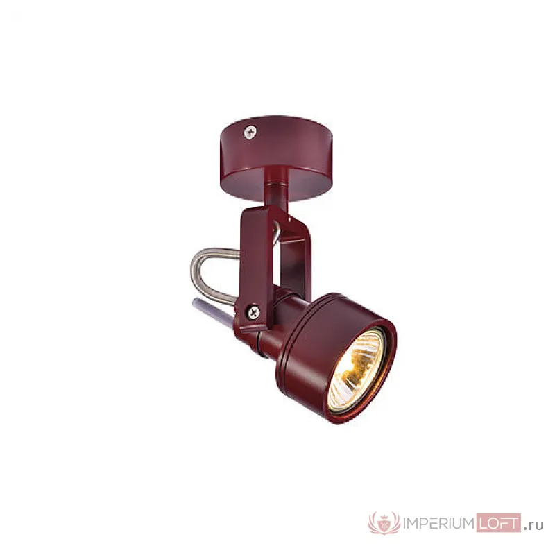 INDA SPOT GU10 светильник накладной для лампы GU10 50Вт макс., бордовый от ImperiumLoft