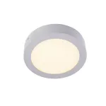 SENSER ROUND 14W светильник накладной 230V c SMD LED 14Вт (18Вт), 3000K, 840lm, c БП, серебристый