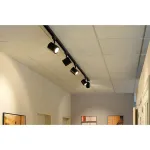 3Ph, ENOLA_C9 SPOT светильник с COB LED 9Вт (11.2Вт), 3000К, 850lm, 35°, черный