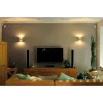 CARISO WL-2 светильник настенный с LED 7.6Вт (11Вт), 3000К, 390lm, латунь