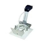 NEW TRIA 1 MR16 PLT светильник встраиваемый для лампы MR16 50Вт макс., текстурный белый