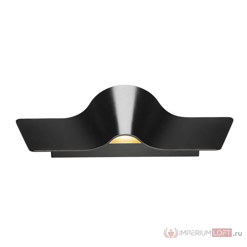 WAVE WALL 45 Dim to Warm светильник настенный с LED 22Вт, 2000-3000K, 1050лм, черный от ImperiumLoft