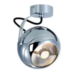 LIGHT EYE SPOT светильник накладной для лампы ES111 75Вт макс., хром