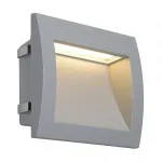 DOWNUNDER OUT LED L светильник встраиваемый IP55 c SMD LED 0.96Вт (3.3Вт), 3000К, 110lm,серебристый