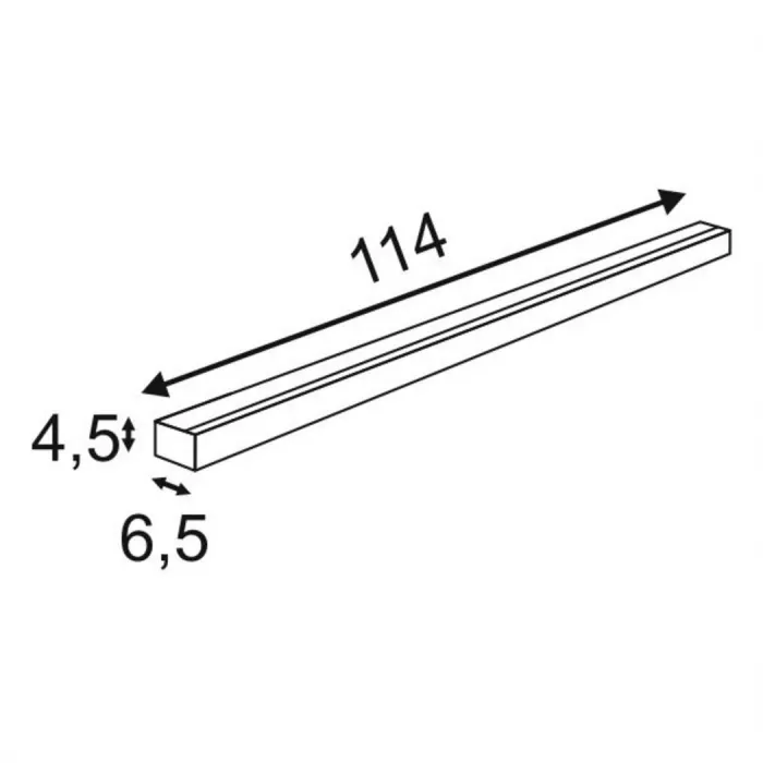 SIGHT 115 LED светильник накладной c LED 4х7,5 (34Вт), 3000К, 3000lm, черный от ImperiumLoft
