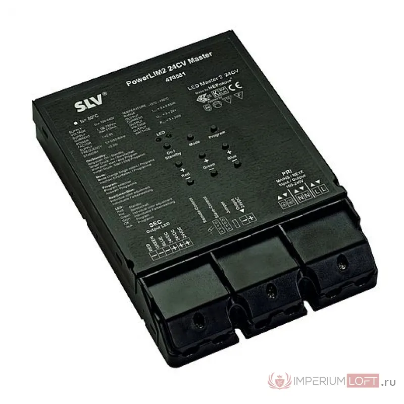 POWER LIM®2 RGB 24V MASTER блок питания 230В/24В=, 3х20Вт со встроенным контроллером от ImperiumLoft