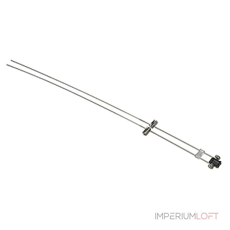 TENSEO, WIRE MR16 светильник для ламп MR16, MR11 или G4 20Вт макс., хром / черный