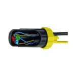 FDM1 муфта тупиковая IP68 для кабеля 5-14 мм, 4 входа