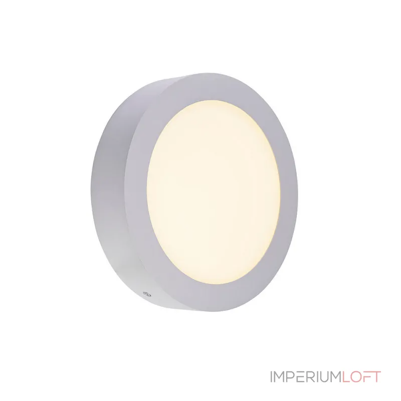 SENSER ROUND 14W светильник накладной 230V c SMD LED 14Вт (18Вт), 3000K, 840lm, c БП, серебристый SENSER ROUND 14W светильник накладной 230V c SMD LED 14Вт (18Вт), 3000K, 840lm, c БП, серебристый