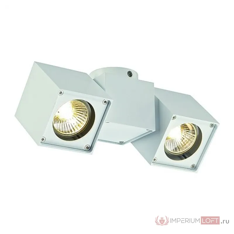 ALTRA DICE SPOT 2 светильник накладной для 2-x ламп GU10 по 50Вт макс., белый от ImperiumLoft