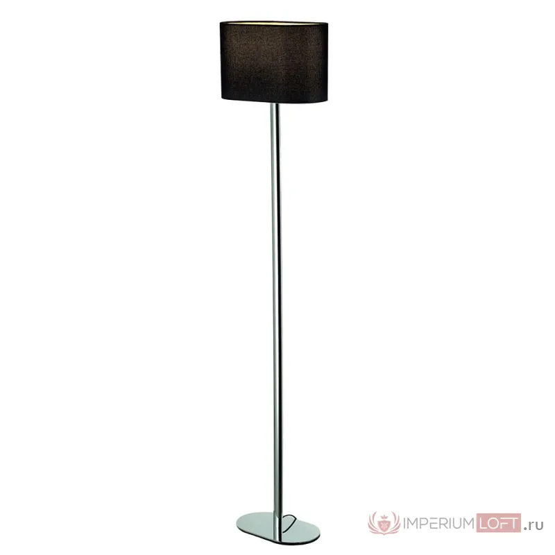 SOPRANA OVAL SL-1 светильник напольный для лампы E27 24Вт макс., хром/ черный от ImperiumLoft