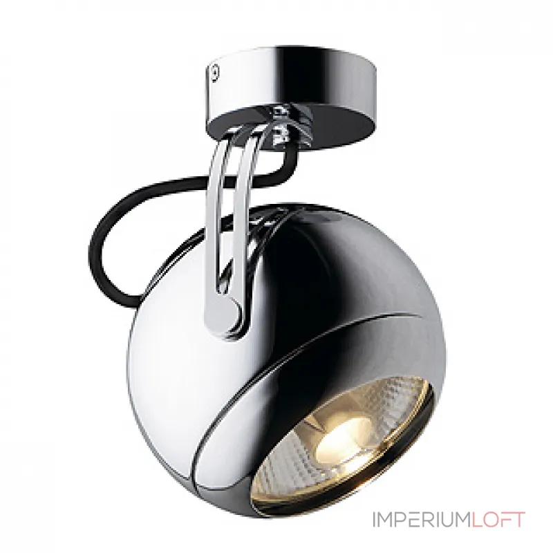 LIGHT EYE SPOT светильник накладной для лампы ES111 75Вт макс., хром