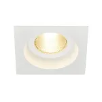 CONTONE® SQUARE светильник встраиваемый IP44 с COB LED 13Вт (16Вт), 3000К-2000К, 890lm, с БП, белый