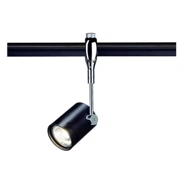 EASYTEC II®, BIMA 1 светильник для лампы GU10 50Вт макс, хром / черный от ImperiumLoft