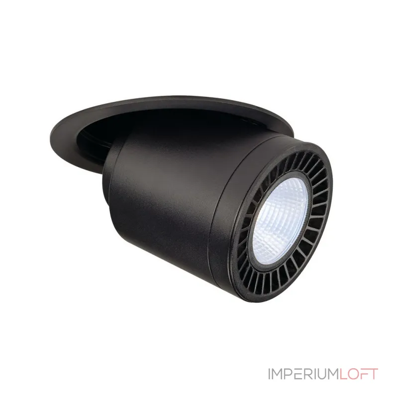SUPROS MOVE светильник встраиваемый с LED 33.5Вт (37.5Вт), 4000К, 3150lm, 60°, черный