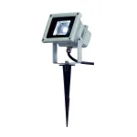 LED OUTDOOR BEAM 10W светильник IP65 с COB LED 10Вт (12.8Вт), 5700K, 750lm, 100°, серебристый