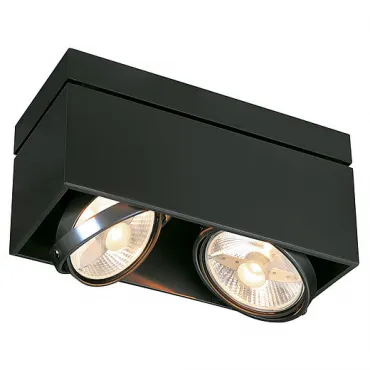 KARDAMOD SQUARE ES111 DOUBLE светильник накладной для ламп ES111 2x75Вт макс., черный