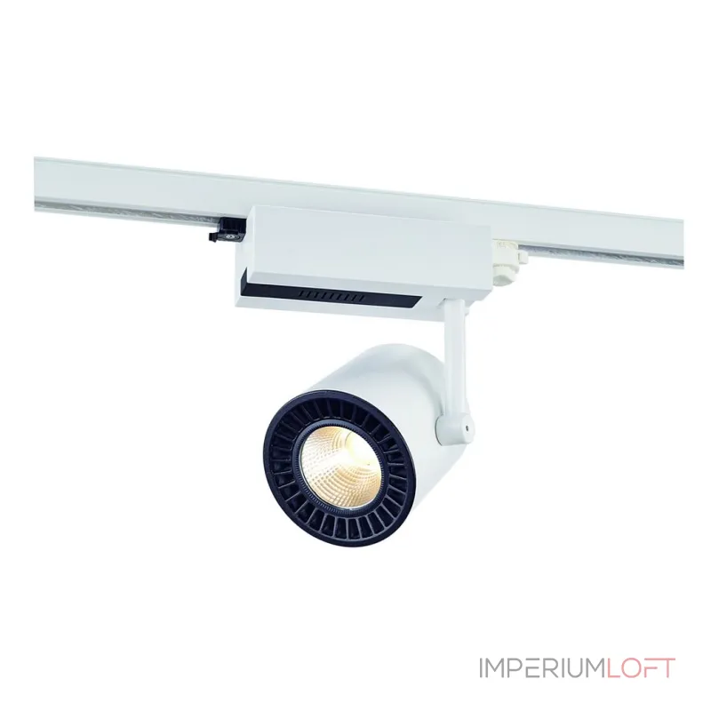 3Ph, SUPROS светильник с LED 28Вт (34.8Вт), 3000К, 2100lm, 60°, белый