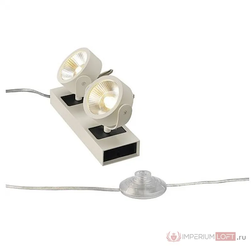 KALU 2 LED FLOOR светильник напольный с COB LED 34Вт, 3000К, 2000лм, 24°, белый/ черный от ImperiumLoft