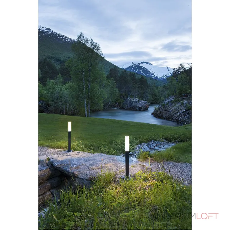 APONI 90 LED светильник IP55 с LED 8Вт, 3000К, 440лм, антрацит