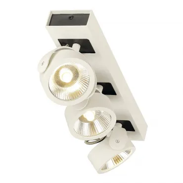 KALU 3 LED светильник накладной с COB LED 47Вт, 3000К, 3000лм, 24°, белый/ черный