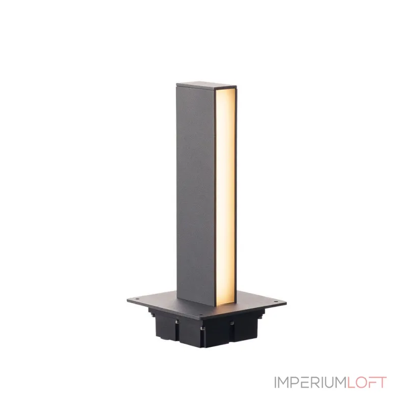 H-POL LED 1-SIDE 36 светильник встраиваемый IP55 с LED 9Вт, 3000K, 350lm, антрацит H-POL LED 1-SIDE 36 светильник встраиваемый IP55 с LED 9Вт, 3000K, 350lm, антрацит