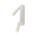 KARPO SPOT 2 светильник накладной с LED 2х 7.5 Вт (19Вт), 3000К, 940lm, белый
