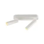 KARPO SPOT 2 светильник накладной с LED 2х 7.5 Вт (19Вт), 3000К, 940lm, белый